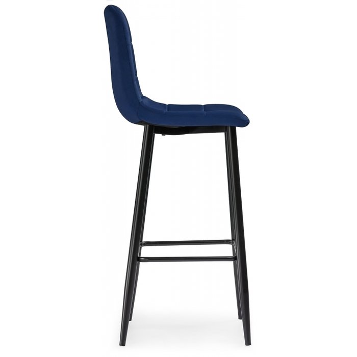 Стул барный Chio темно-синего цвета - лучшие Барные стулья в INMYROOM