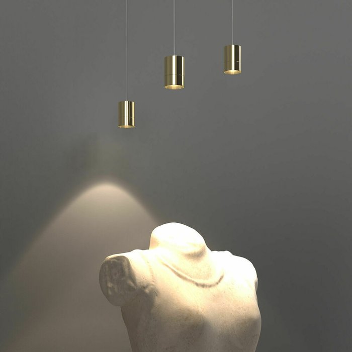 Подвесной светильник Piccolo золотого цвета - лучшие Подвесные светильники в INMYROOM