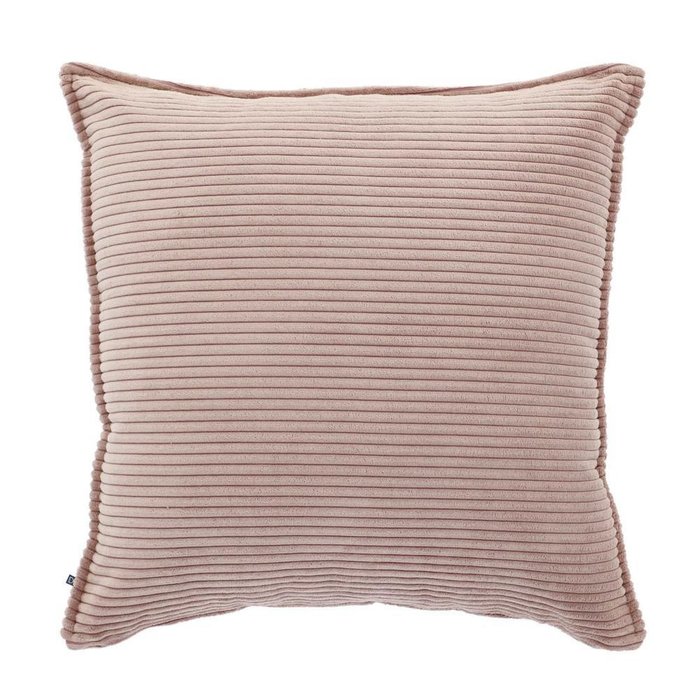 Чехол для декоративной подушки Wilma fabric light pink розового цвета