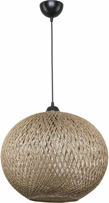 Подвесной светильник Lizbeth TL1612H-01BG (ткань, цвет коричневый) Подвесной светильник Lizbeth TL1612H-01BG (ткань, цвет коричневый)