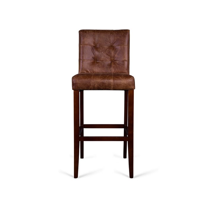 Стул барный Birmingham с кожаным сидением - купить Барные стулья по цене 21481.0