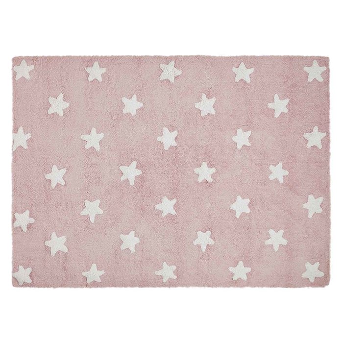 Ковер Stars 120х160 розового цвета