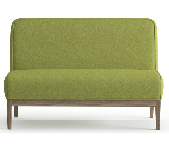 Диван из рогожки Арагорн зеленого цвета - купить Прямые диваны по цене 26490.0