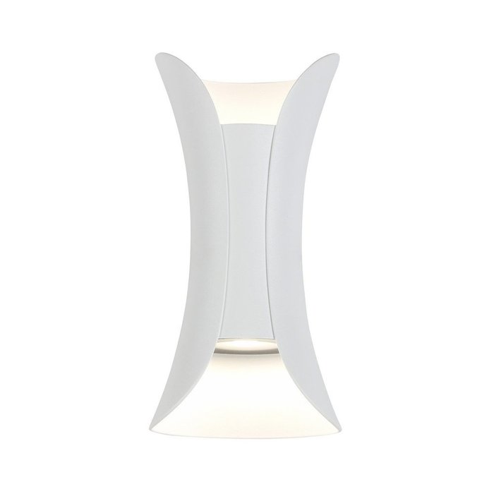 Светильник уличный настенный ST-Luce Белый/Белый LED 1*12W 4000K COSETTO - купить Настенные уличные светильники по цене 5520.0