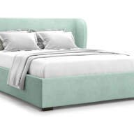 Кровать Tenno без подъемного механизма  160х200 ментолового цвета 