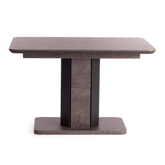 Стол обеденный раскладной Skat серо-коричневого цвета - купить Обеденные столы по цене 18900.0