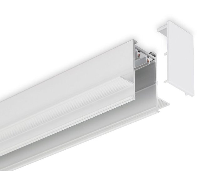 Шинопровод встраиваемый Ambrella Light Magnetic 220V GL1011 - лучшие Шинопровод в INMYROOM Шинопровод встраиваемый Ambrella Light Magnetic 220V GL1011 - лучшие Шинопровод в INMYROOM