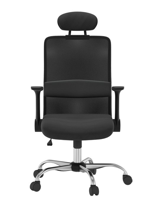Офисное кресло Asap Black черного цвета - купить Офисные кресла по цене 6715.0