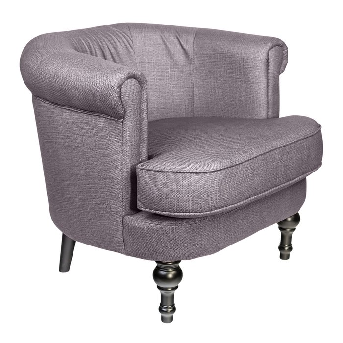 Кресло Charlotte Bronte Серого цвета - купить Интерьерные кресла по цене 37000.0