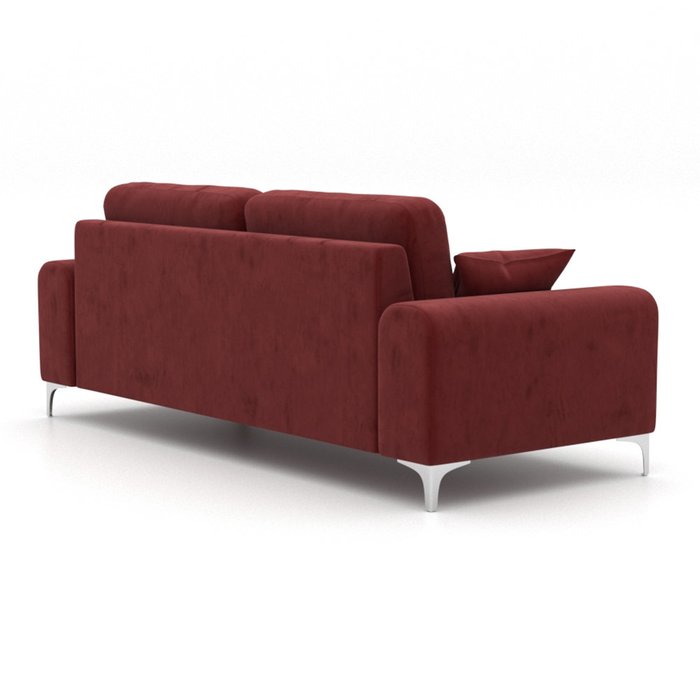 Диван трехместный Vittorio ST бордового цвета - лучшие Прямые диваны в INMYROOM