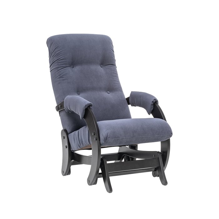 Кресло-глайдер Модель 68 темно-синего цвета
