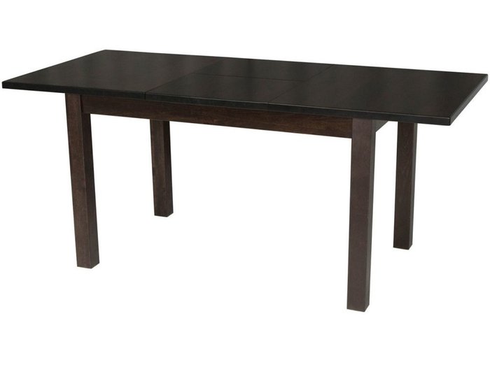 Стол раздвижной Комфорт черно-коричневого цвета - лучшие Обеденные столы в INMYROOM