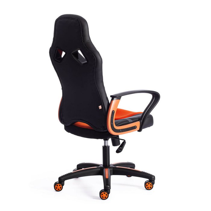 Кресло офисное Runner черно-оранжевого цвета - лучшие Офисные кресла в INMYROOM