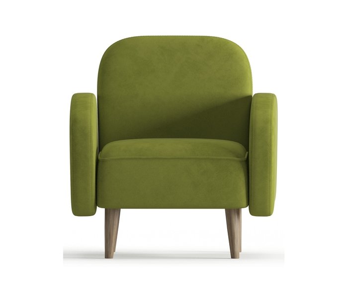 Кресло Бризби зеленого цвета - купить Интерьерные кресла по цене 15490.0