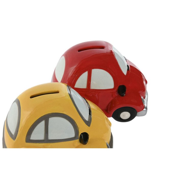 КопилкиKопилка Home ESPRIT Dolomite Автомобиль 15 X 9 X 10,5 cm (2 штук) - лучшие Аксессуары для гостиной в INMYROOM