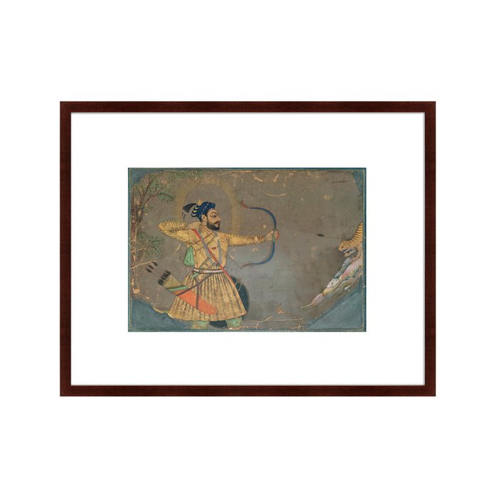 Картина  Султан Али охотится на тигра Персия 1660 г.   - купить Картины по цене 18790.0