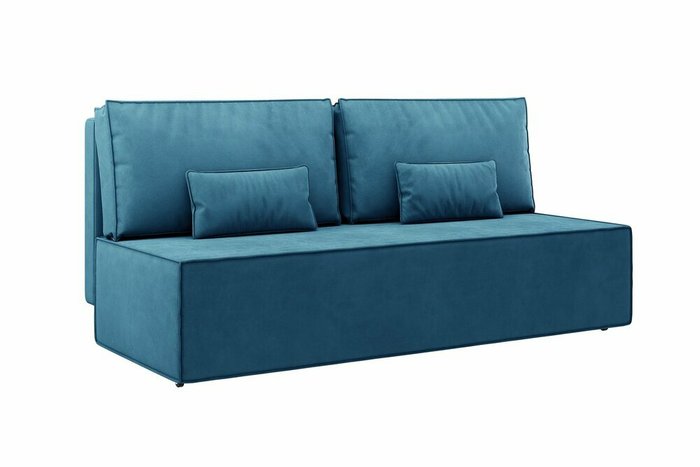 Диван-кровать Корсо Lite синего цвета