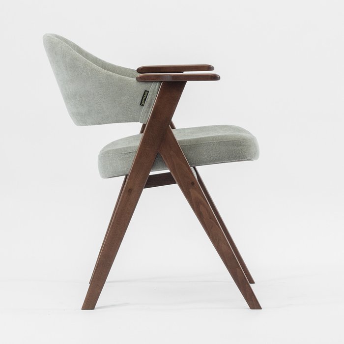 Стул Лестер Нью серо-коричневого цвета - лучшие Обеденные стулья в INMYROOM