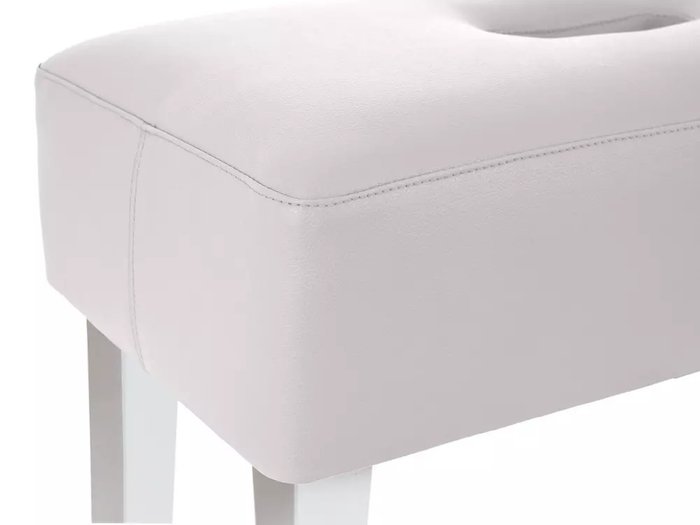 Пуф Handy белого цвета - лучшие Пуфы в INMYROOM Пуф Handy белого цвета - лучшие Пуфы в INMYROOM