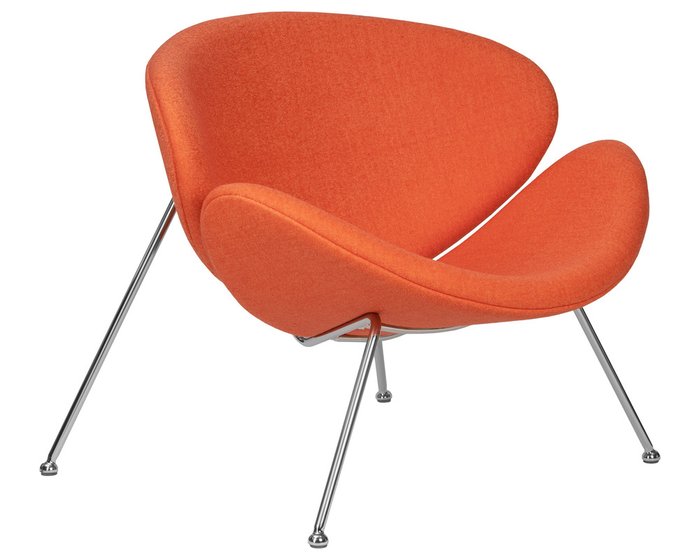 Кресло Emily оранжевого цвета - купить Интерьерные кресла по цене 25540.0