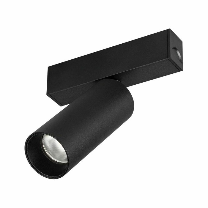 Трековый магнитный светильник Arlight MAG-SPOT-25-R90-9W Warm3000 (BK, 30 deg, 24V, DALI) 046310 Трековый магнитный светильник Arlight MAG-SPOT-25-R90-9W Warm3000 (BK, 30 deg, 24V, DALI) 046310