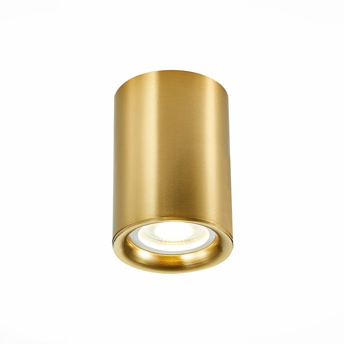 Светильник потолочный ST золотистого цвета