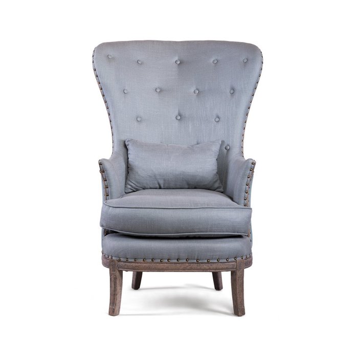 Кресло French серого цвета - лучшие Интерьерные кресла в INMYROOM
