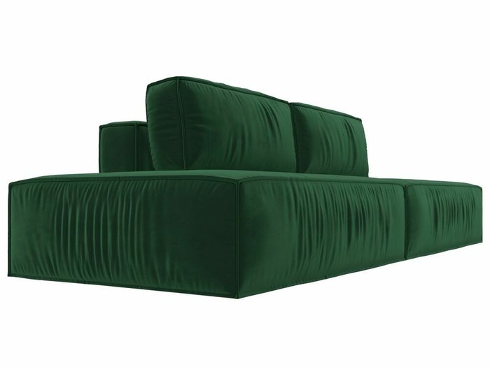 Прямой диван-кровать Прага лофт зеленого цвета - лучшие Прямые диваны в INMYROOM