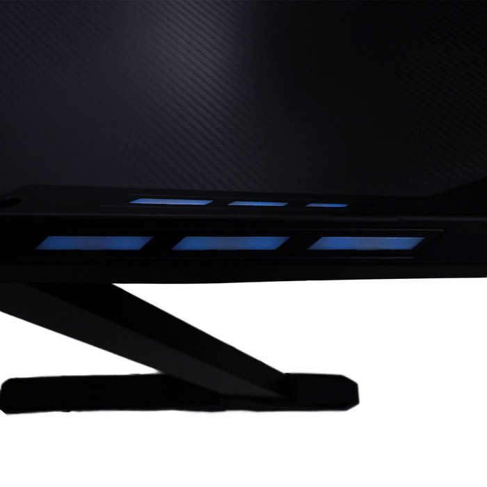 Стол геймерский Torn черного цвета - лучшие Письменные столы в INMYROOM