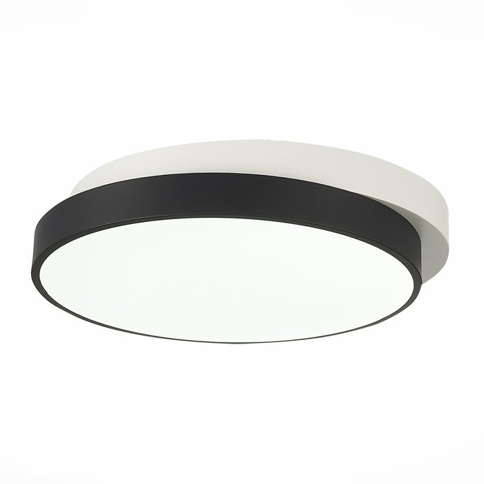 Светильник потолочный Черный, Белый/Белый LED 1*45W - лучшие Потолочные светильники в INMYROOM