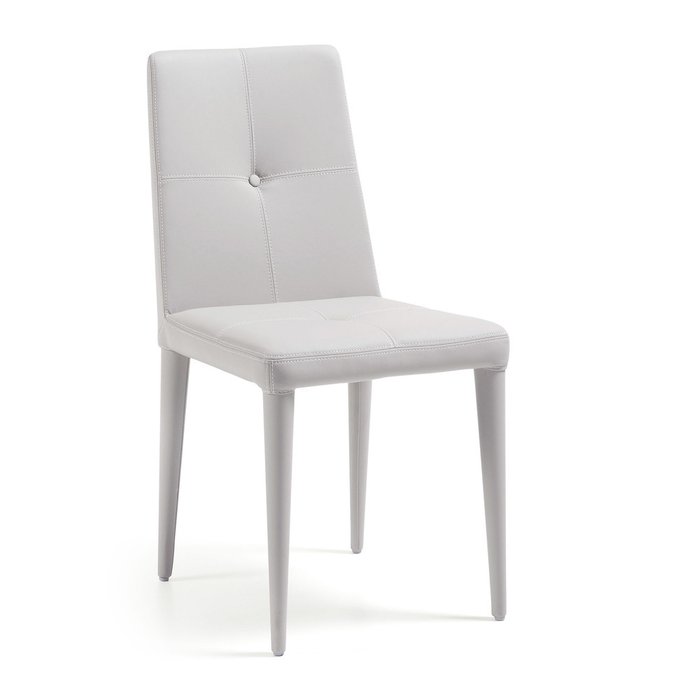 Обеденный стул Chic  FR Pu Pearl белого цвета