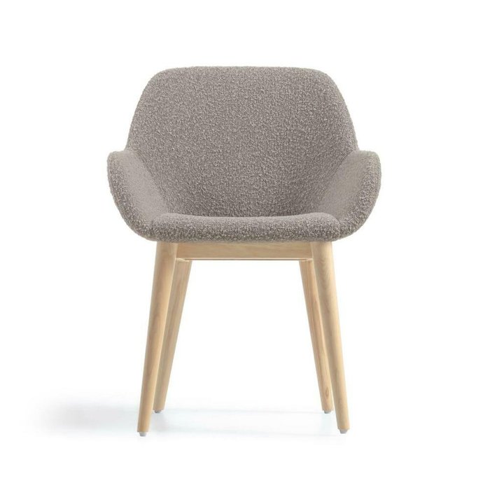Стул Konna серого цвета  - купить Обеденные стулья по цене 47990.0