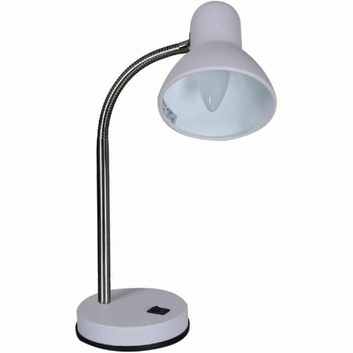 Настольная лампа 02327-0.7-01 WT (металл, цвет белый) - лучшие Рабочие лампы в INMYROOM