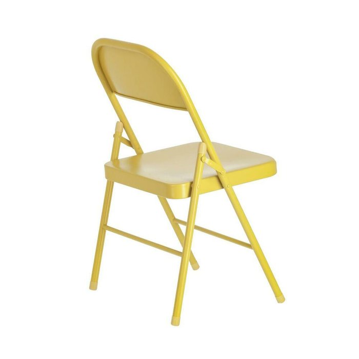 Складной стул Aidana желтого цвета  - лучшие Обеденные стулья в INMYROOM