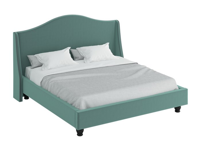 Кровать "Soul" с высокой спинкой и декоративными  элементами 200х200 см
