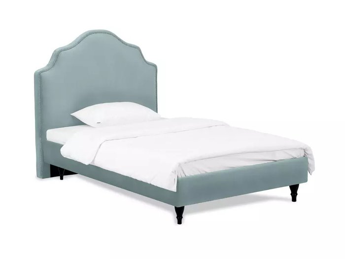 Кровать Princess II L 120х200 серо-голубого цвета