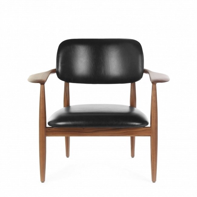Кресло Slow в обивке черного цвета - купить Интерьерные кресла по цене 188078.0