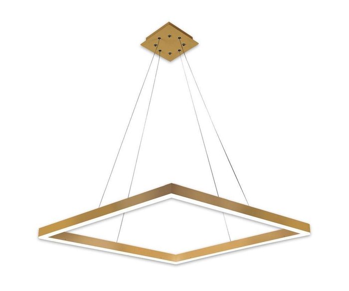 Подвесной светодиодный светильник Альтис золотого цвета