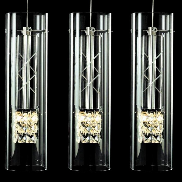 Подвесной светильник Decollo с плафонами из стекла - купить Подвесные люстры по цене 29320.0