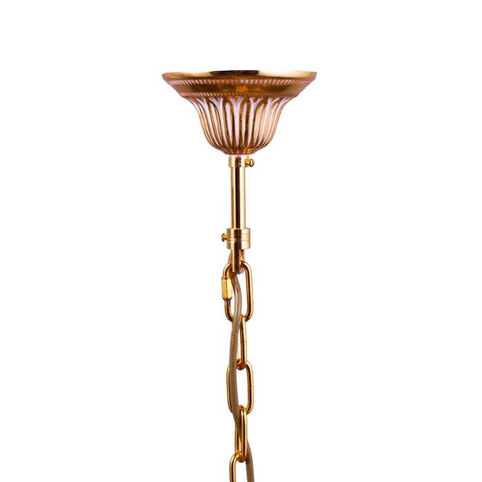 Подвесная люстра Luxuries с хрустальными подвесками  - купить Подвесные люстры по цене 56420.0