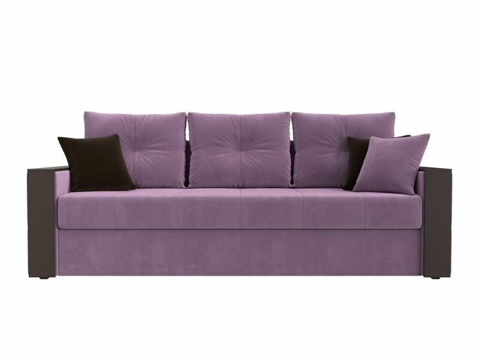 Диван-кровать Валенсия сиреневого цвета - купить Прямые диваны по цене 37999.0