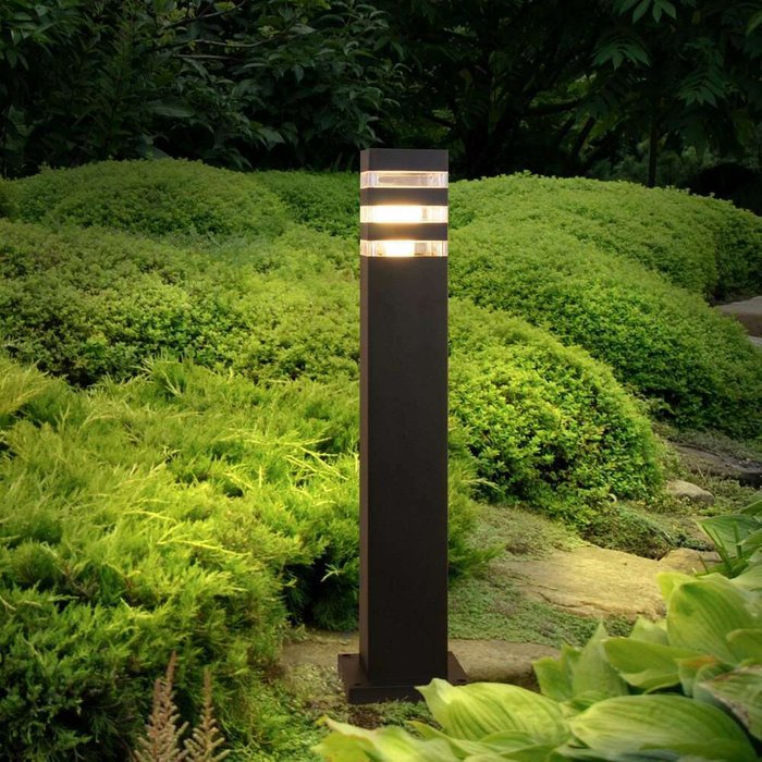 Ландшафтный светильник Techno черный - купить Наземные светильники по цене 6430.0