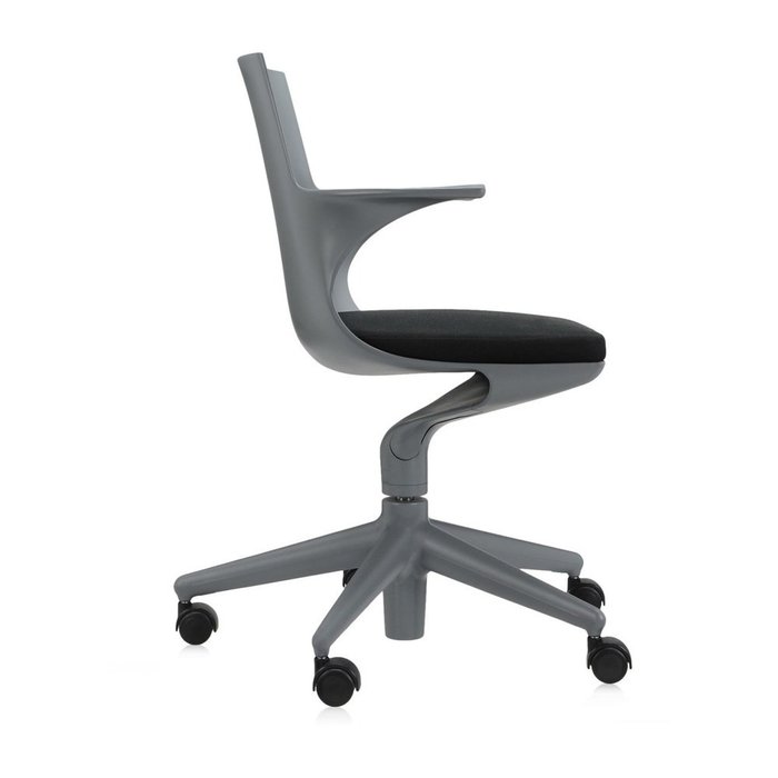 Кресло Spoon серого цвета - купить Офисные кресла по цене 62027.0