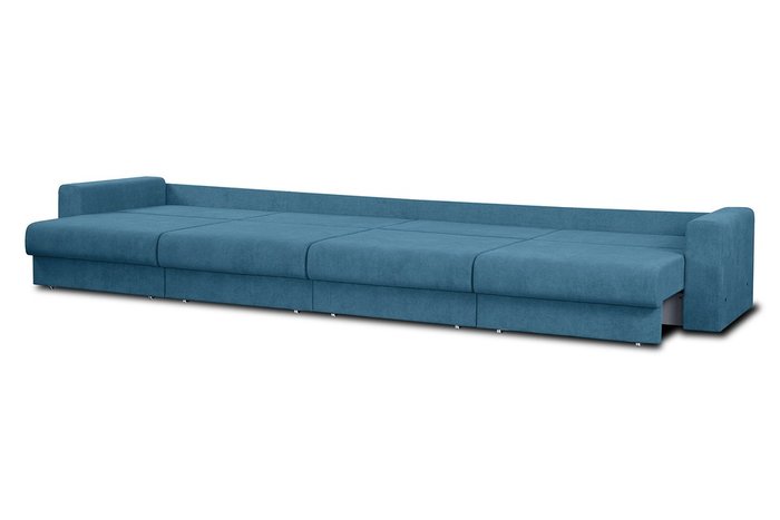 Диван-кровать Модена синего цвета - купить Прямые диваны по цене 88400.0