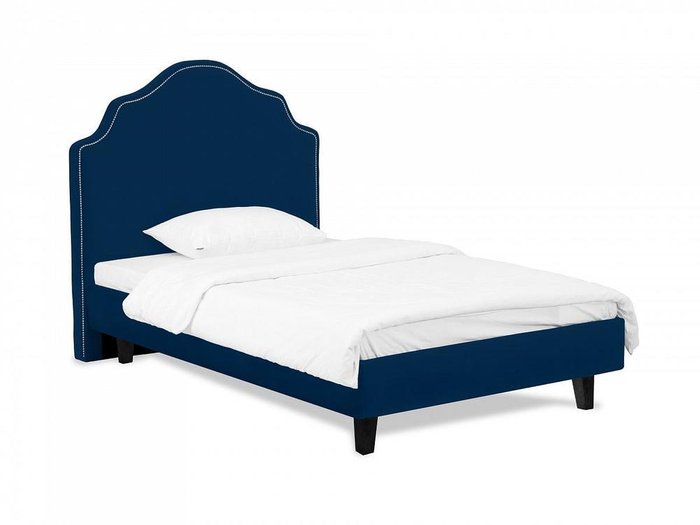 Кровать Princess II L 120х200 темно-синего цвета