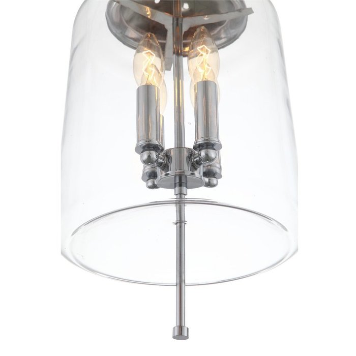 Подвесной светильник Delevaso с прозрачным плафоном - лучшие Подвесные светильники в INMYROOM