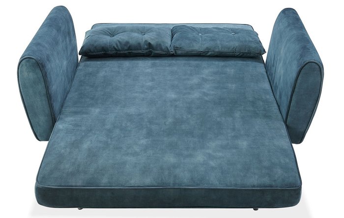 Диван-кровать Charm синего цвета - лучшие Прямые диваны в INMYROOM