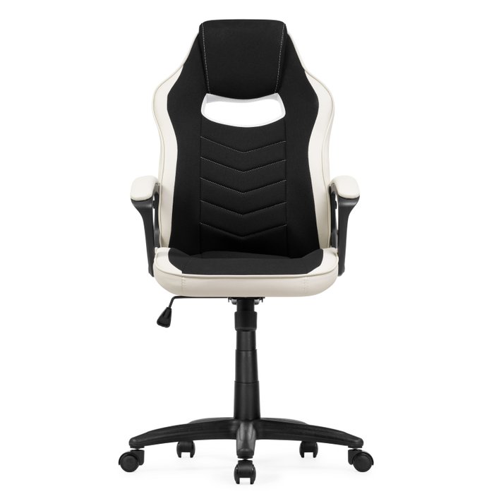Компьютерное кресло Gamer черно-бежевого цвета - лучшие Офисные кресла в INMYROOM