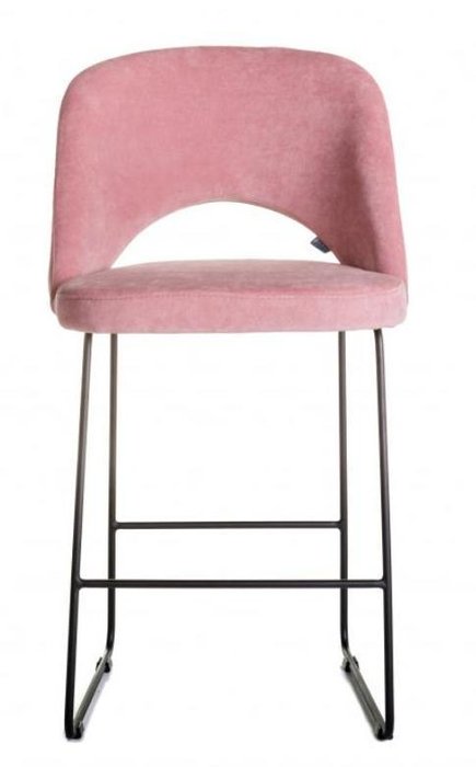 Кресло полубарное Lars розового цвета - лучшие Барные стулья в INMYROOM