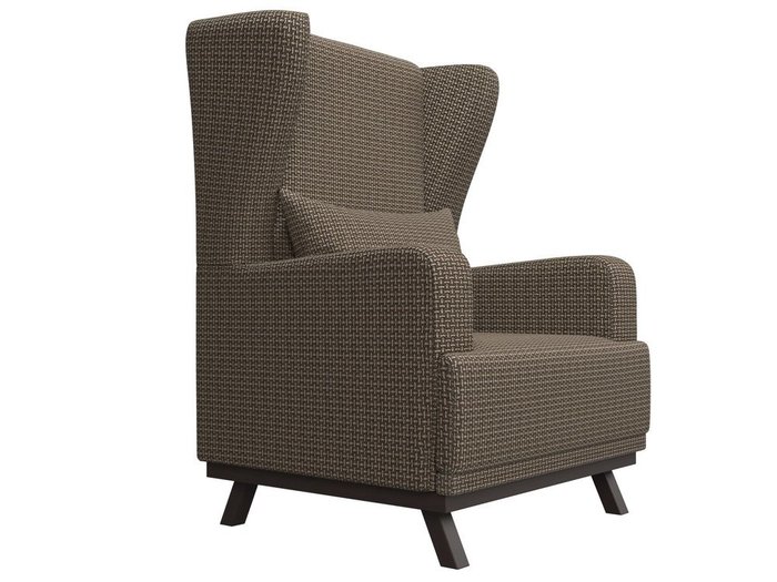 Кресло Джон коричнево-бежевого цвета - лучшие Интерьерные кресла в INMYROOM